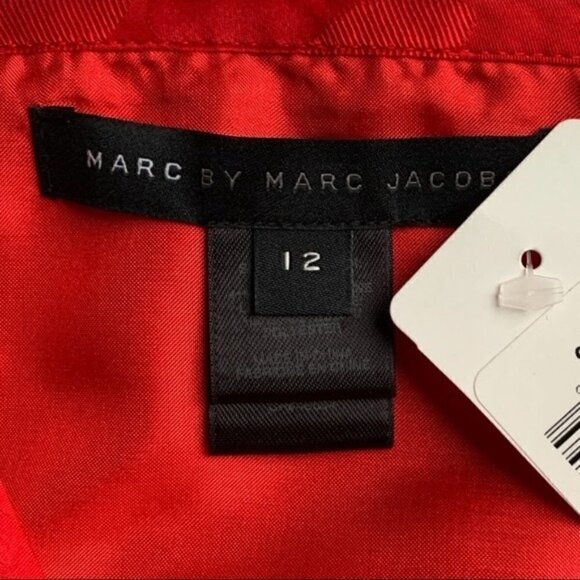 Marc Jacobs Silk Hearts Cami with Bow Red Women’s Size 12 New with Tag! - Picture 2 of 15